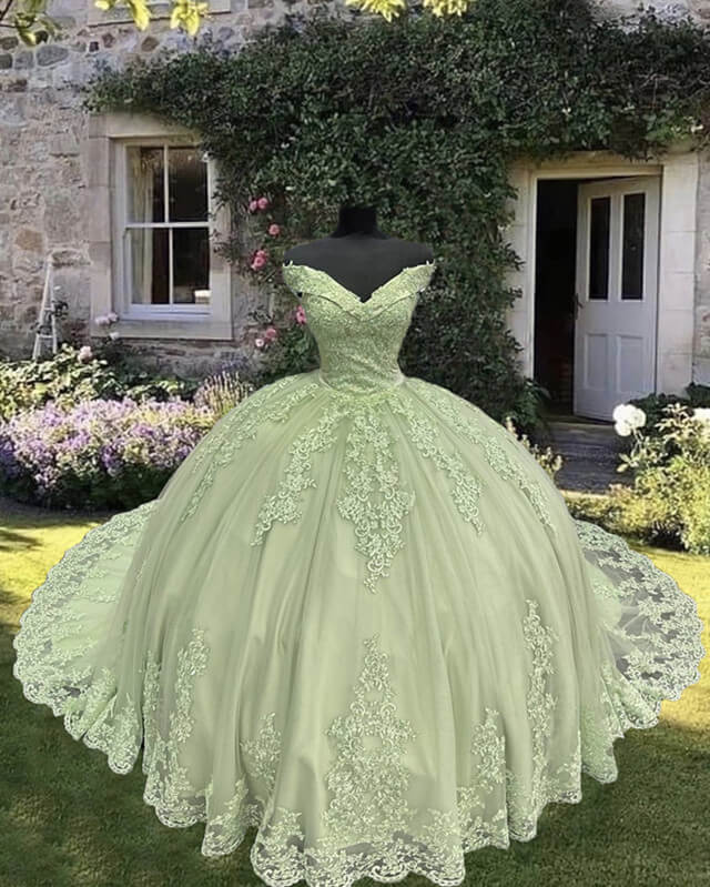 green quince dress